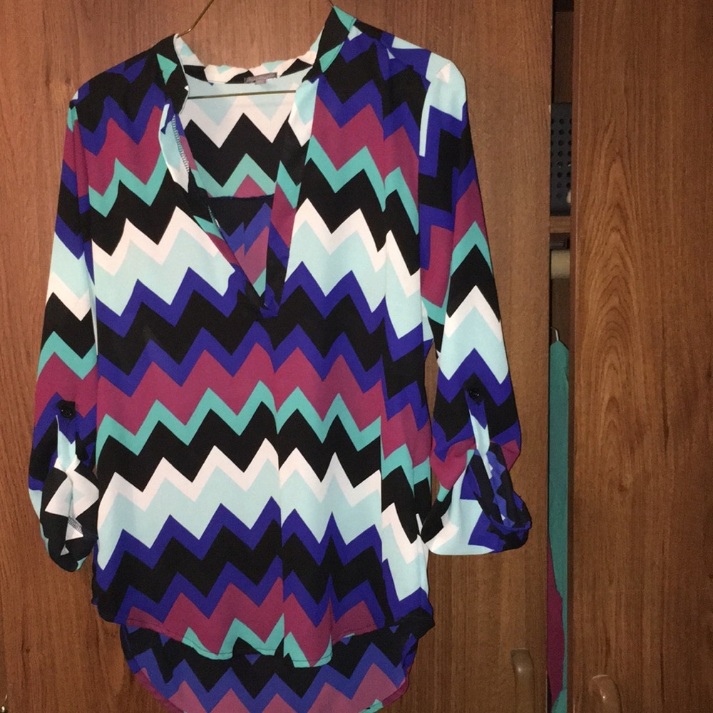 Chevron blouse
